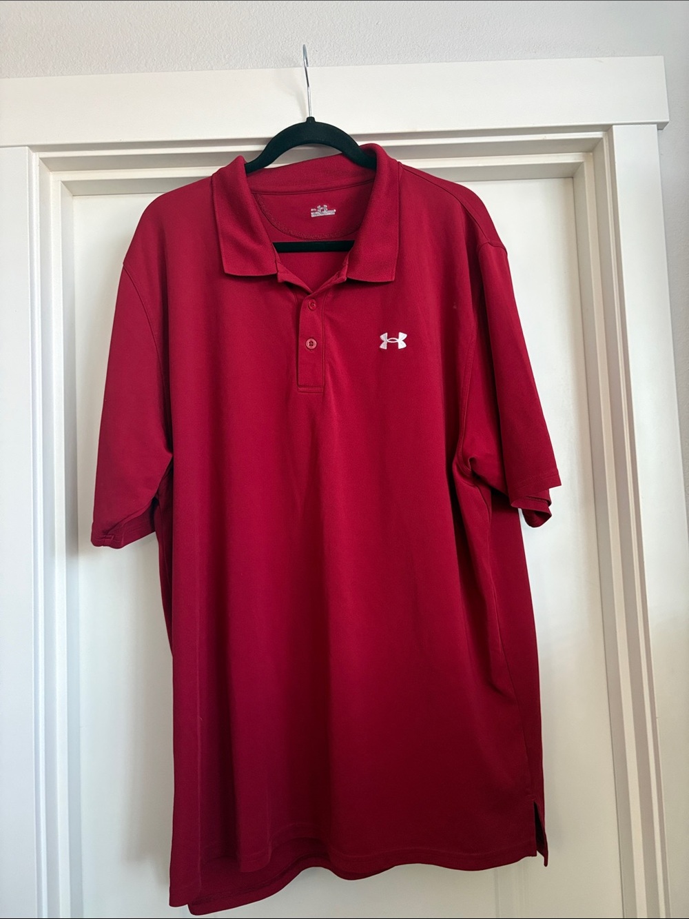 Under Armour Men’s Red Performance Polo